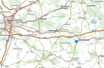 plan pour aller à Beauval en voiture